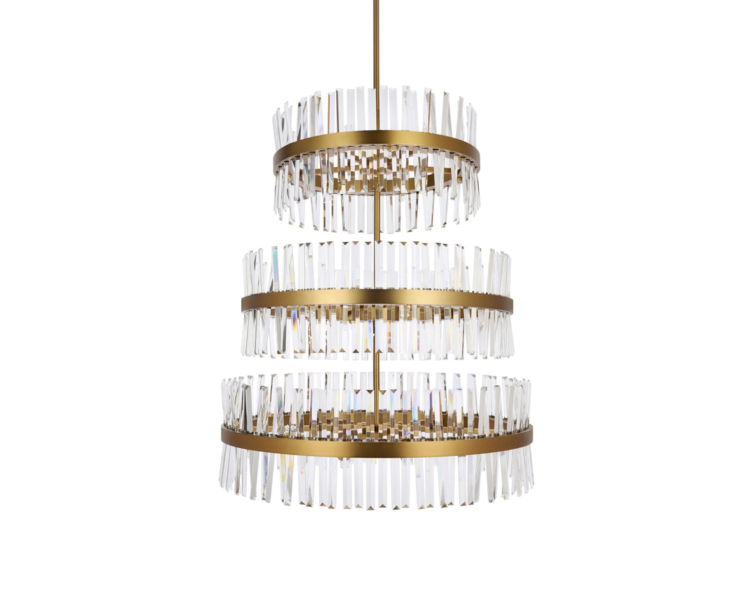 Serephina Crystal Chandelier by Elegant - view 87