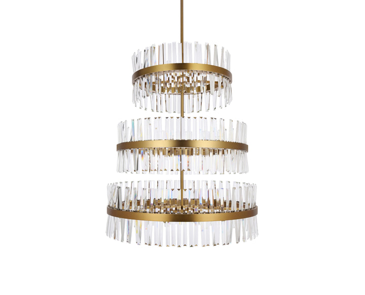 Serephina Crystal Chandelier by Elegant - view 87