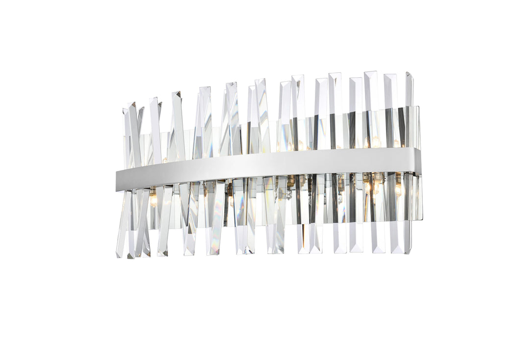 Serephina Crystal Vanity Light by Elegant - view 27