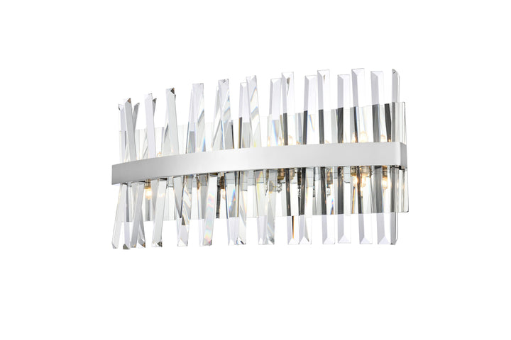 Serephina Crystal Vanity Light by Elegant - view 27