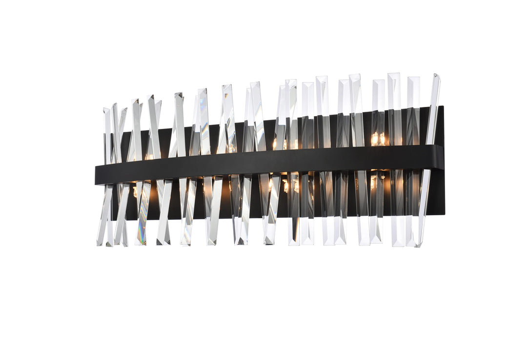 Serephina Crystal Vanity Light by Elegant - view 39