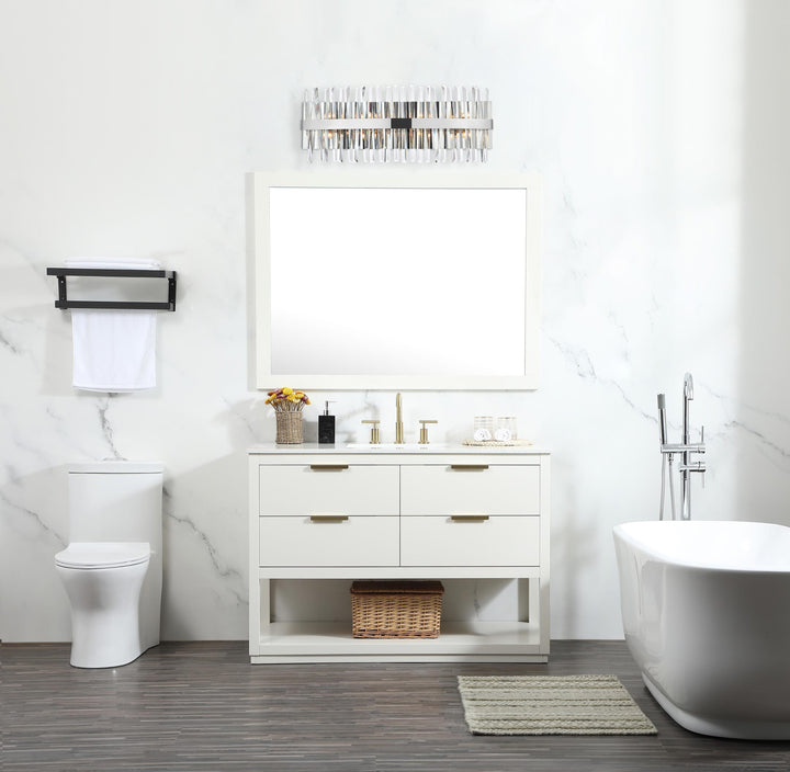 Serephina Crystal Vanity Light by Elegant - view 44