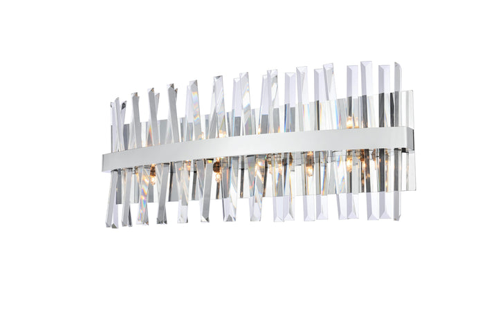 Serephina Crystal Vanity Light by Elegant - view 45