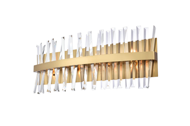 Serephina Crystal Vanity Light by Elegant - view 51