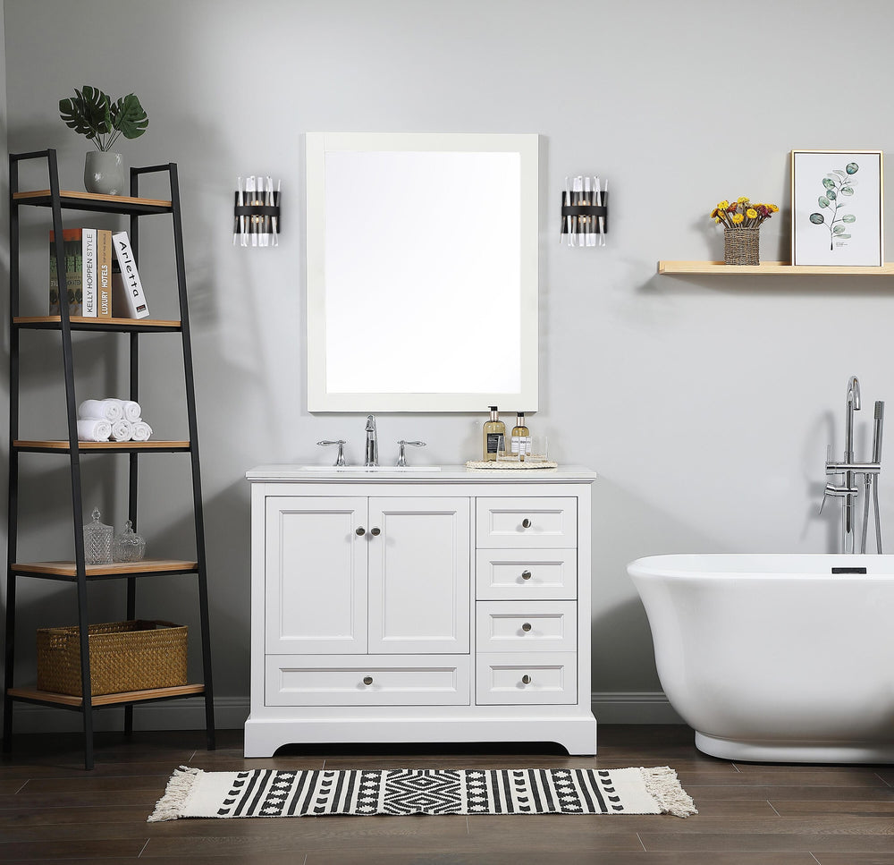 Serephina Crystal Vanity Light by Elegant - view 2