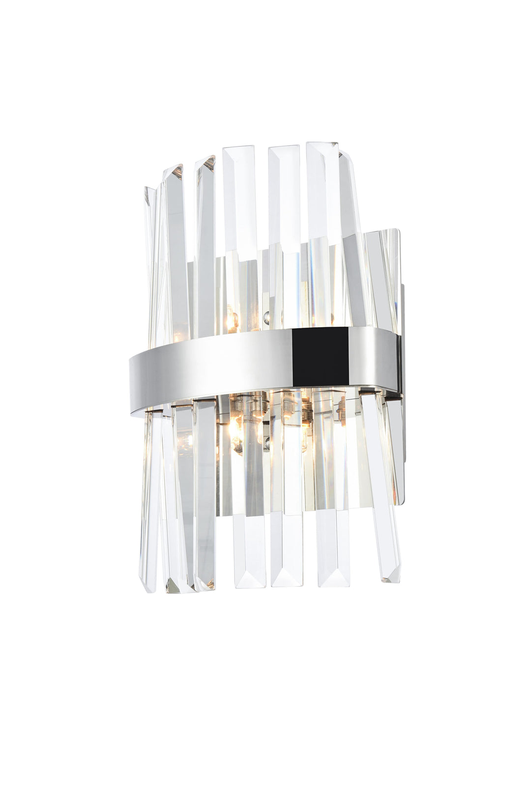 Serephina Crystal Vanity Light by Elegant - view 9