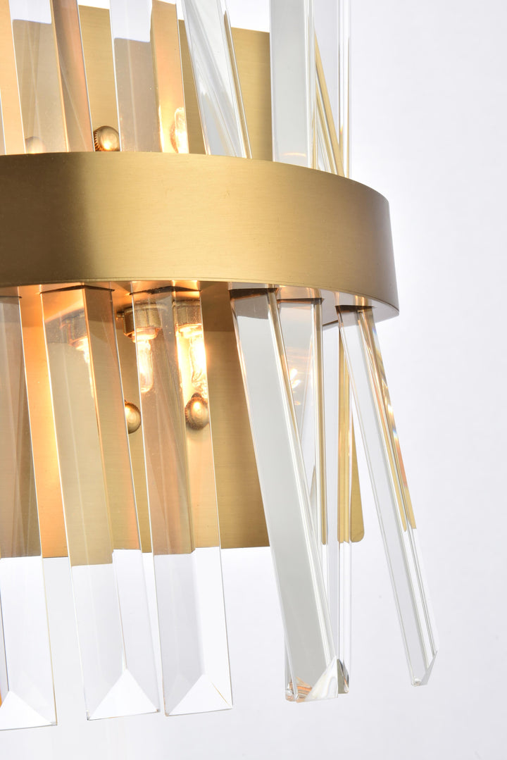 Serephina Crystal Vanity Light by Elegant - view 16