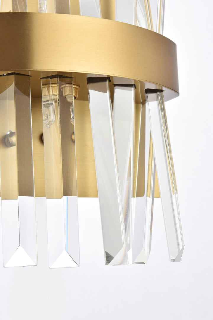 Serephina Crystal Vanity Light by Elegant - view 18
