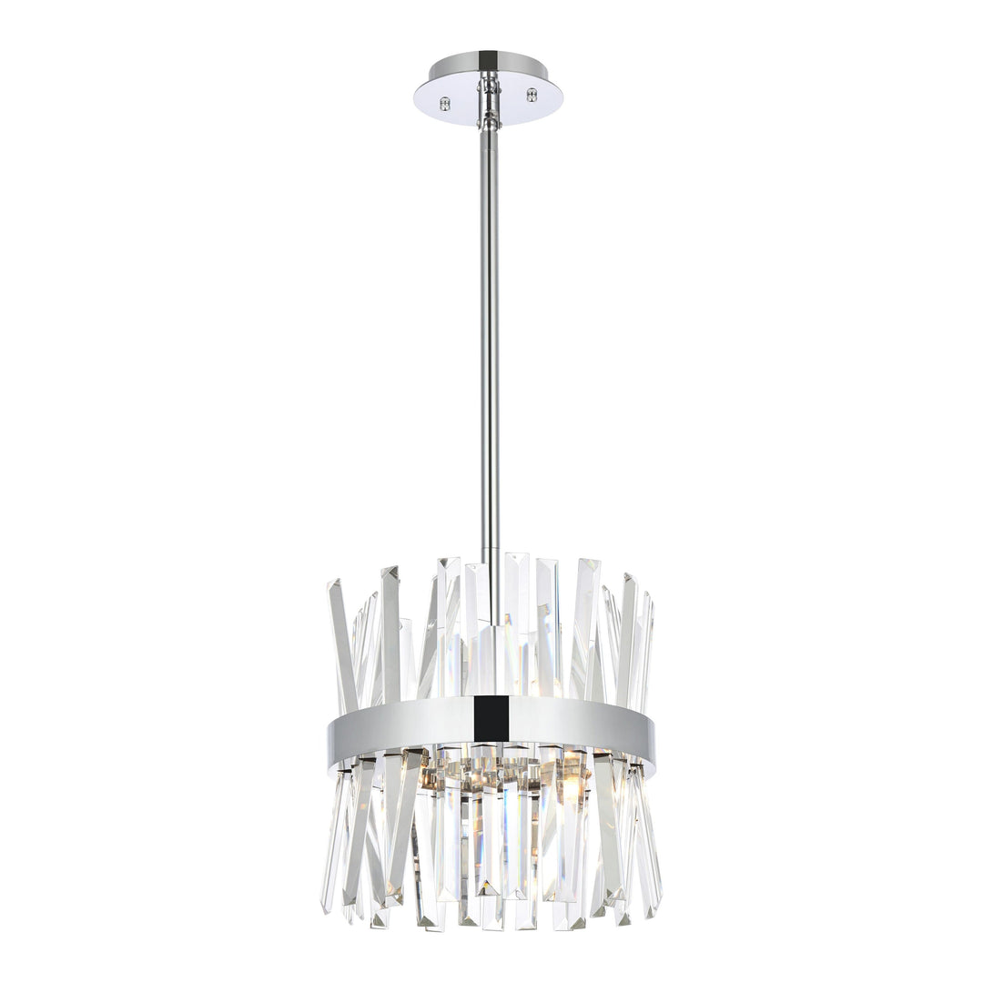Serephina Crystal Pendant in Chrome by Elegant