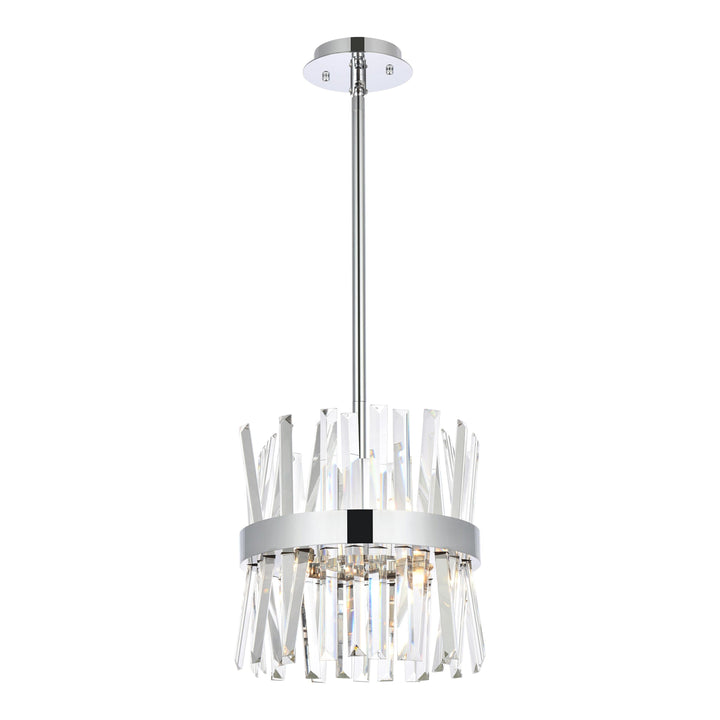 Serephina Crystal Pendant in Chrome by Elegant