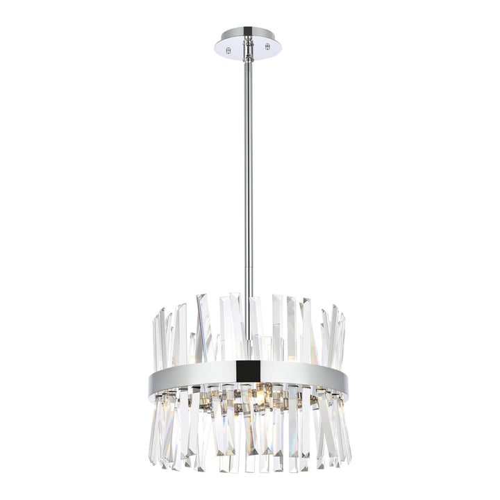 Serephina Crystal Pendant in Chrome by Elegant