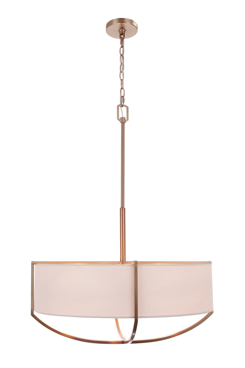 Banks Pendant in Satin Brass by Craftmade