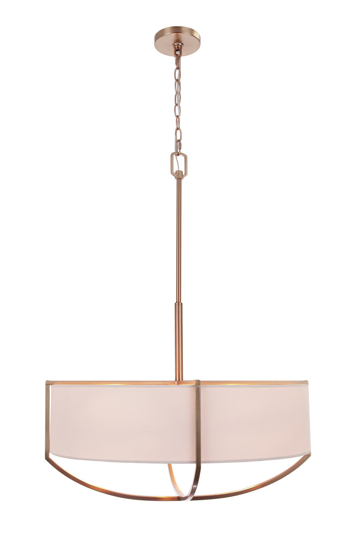 Banks Pendant in Satin Brass by Craftmade