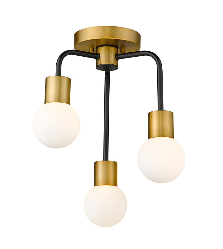 Neutra - 3 Light Semi-Flush Mount