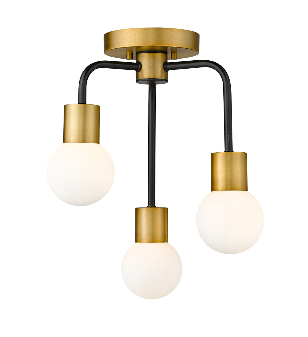 Neutra - 3 Light Semi-Flush Mount