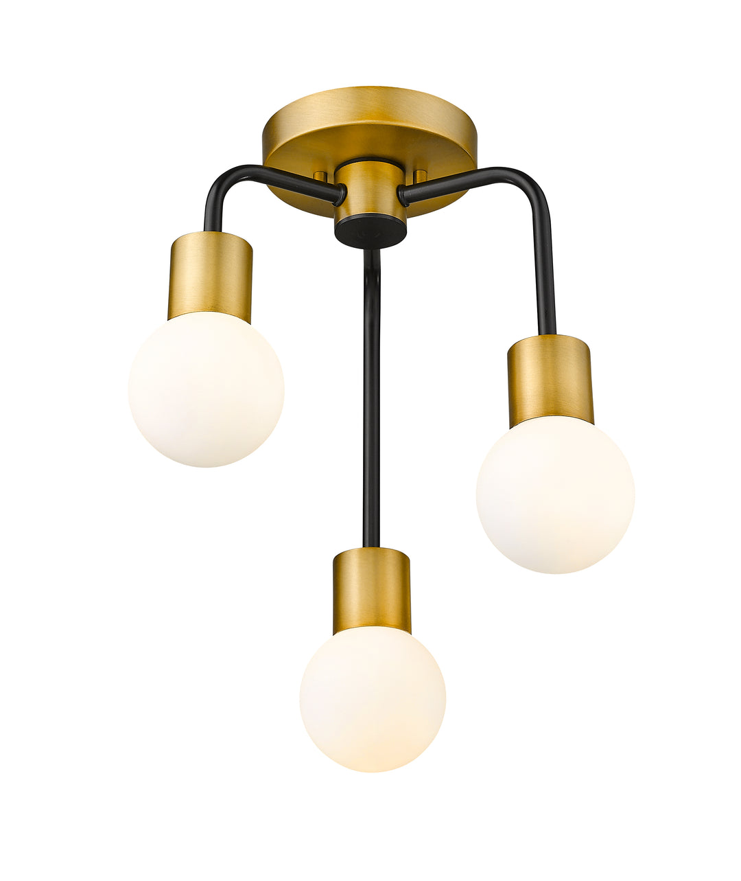 Neutra - 3 Light Semi-Flush Mount