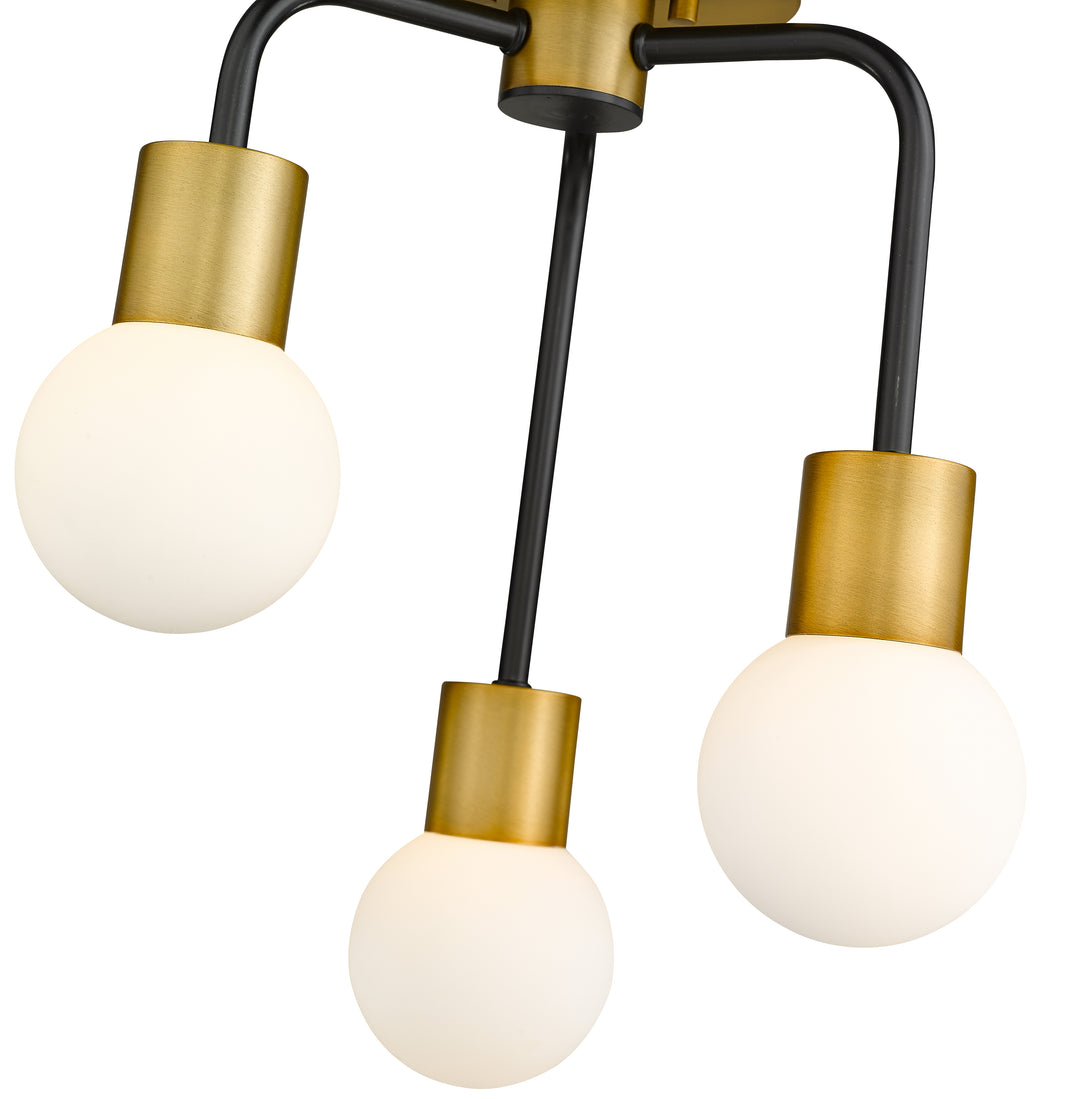 Neutra - 3 Light Semi-Flush Mount