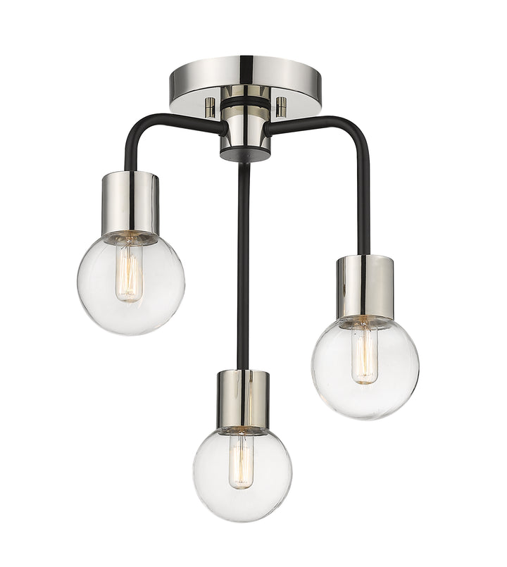 Neutra - 3 Light Semi-Flush Mount