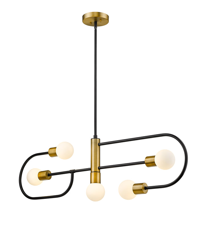 Neutra - 5 Light Linear Chandelier