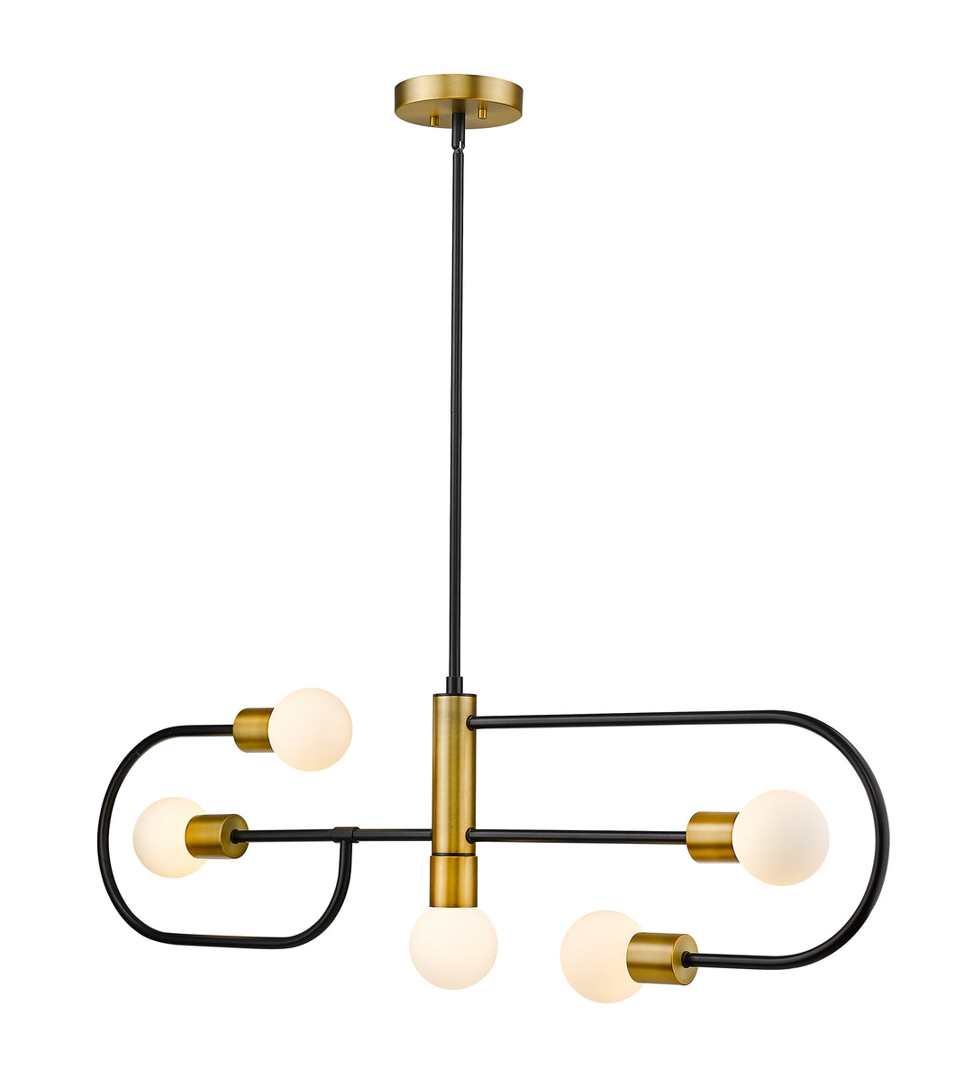 Neutra - 5 Light Linear Chandelier