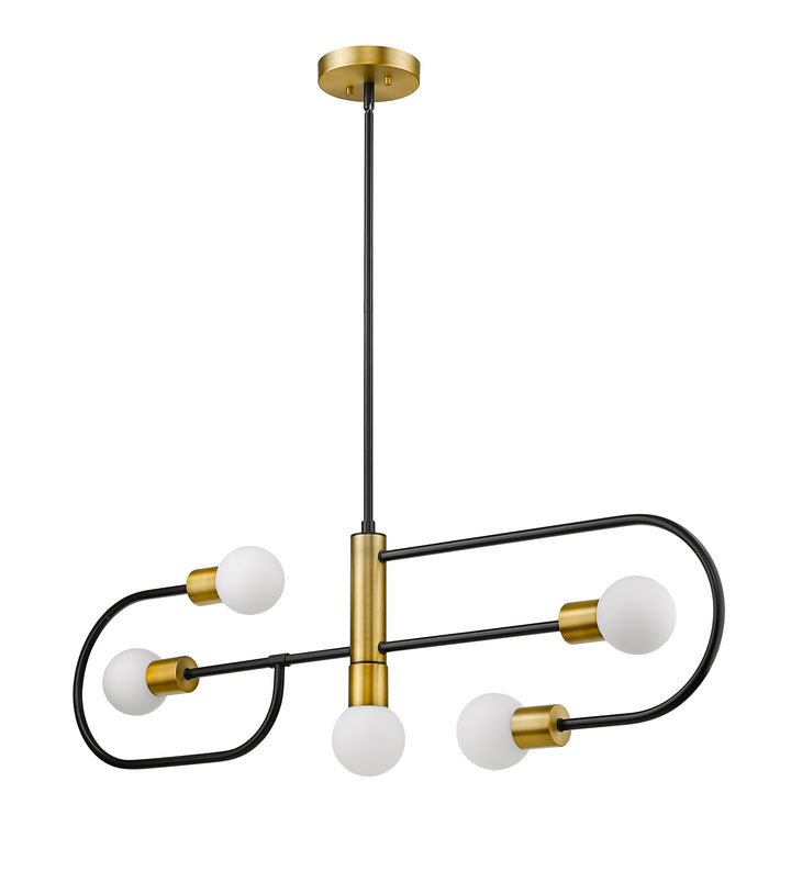Neutra - 5 Light Linear Chandelier