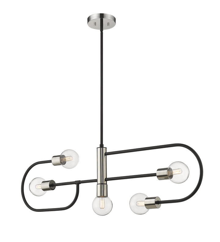 Neutra - 5 Light Linear Chandelier