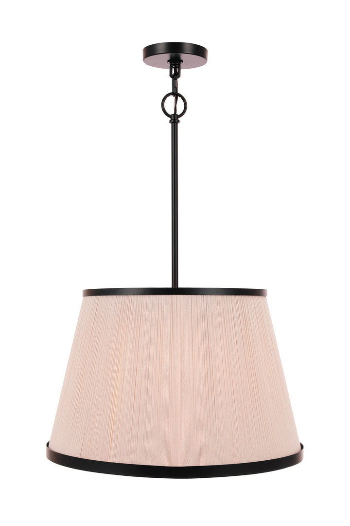 Paxton 4-Light Pendant in Flat Black by Craftmade