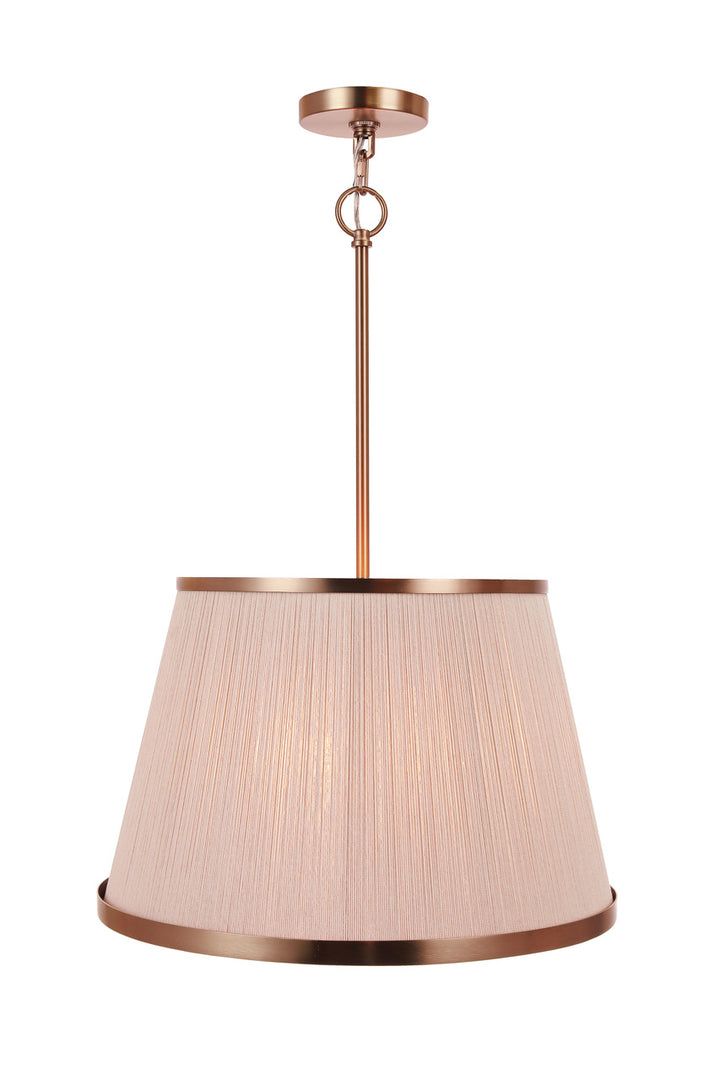 Paxton 4-Light Pendant in Satin Bronze by Craftmade
