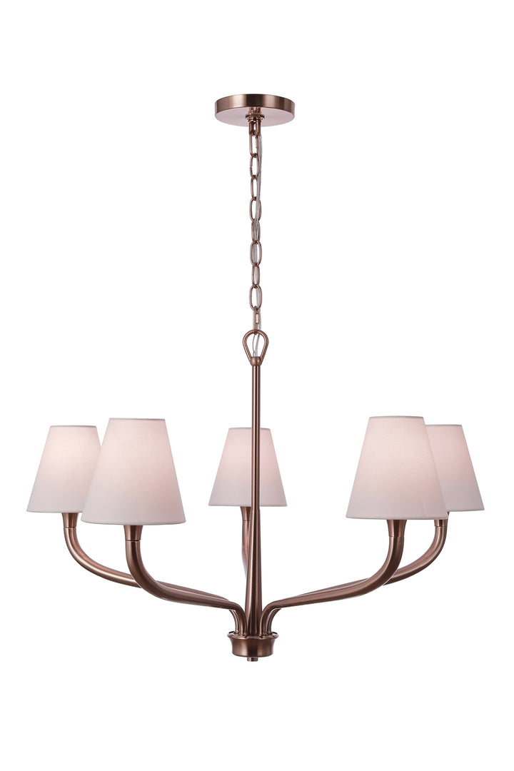 Bancroft Chandelier, 5-Light 28", by Craftmade