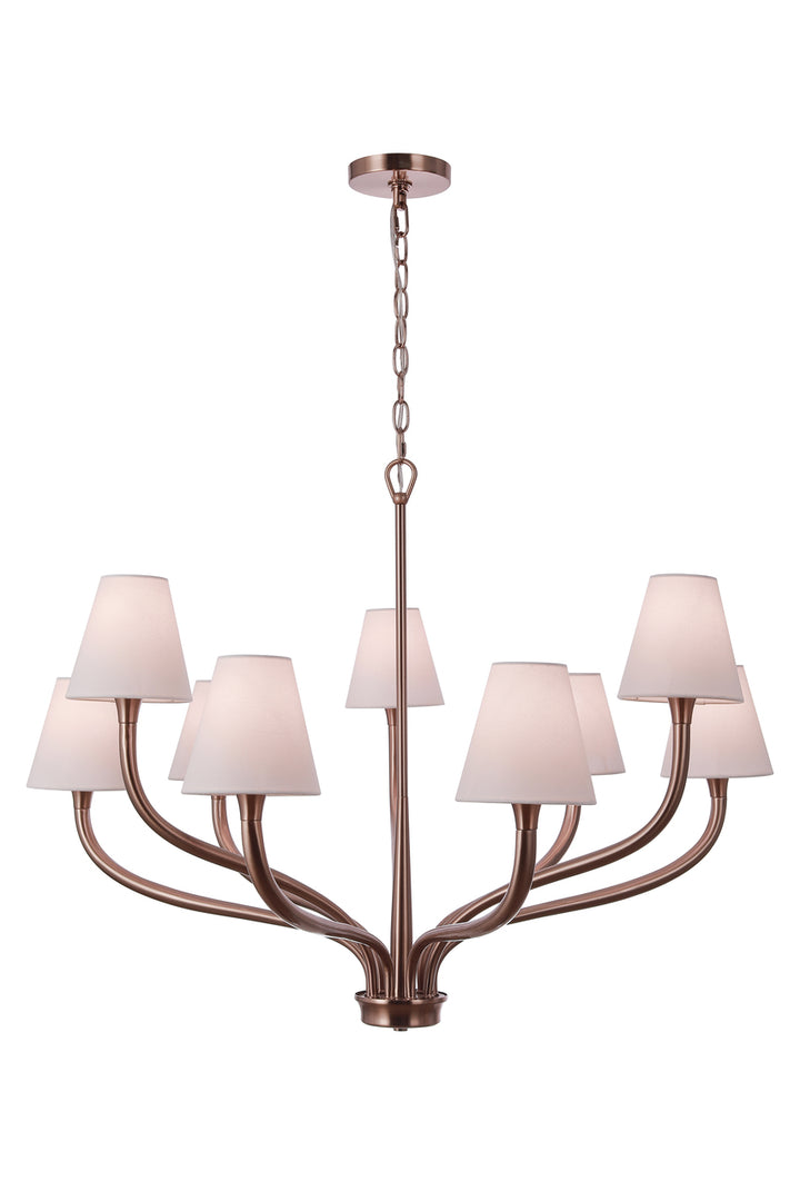 Bancroft Chandelier, 9-Light 36", by Craftmade