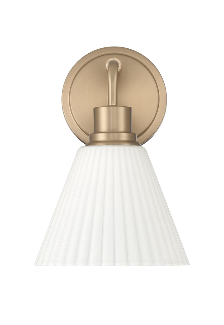 Pleated II Wall Sconce by Craftmade - view 10