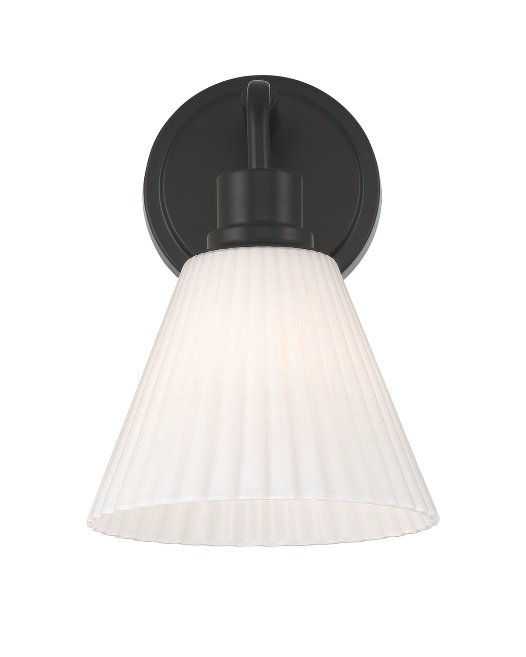 Pleated II Wall Sconce by Craftmade - view 4