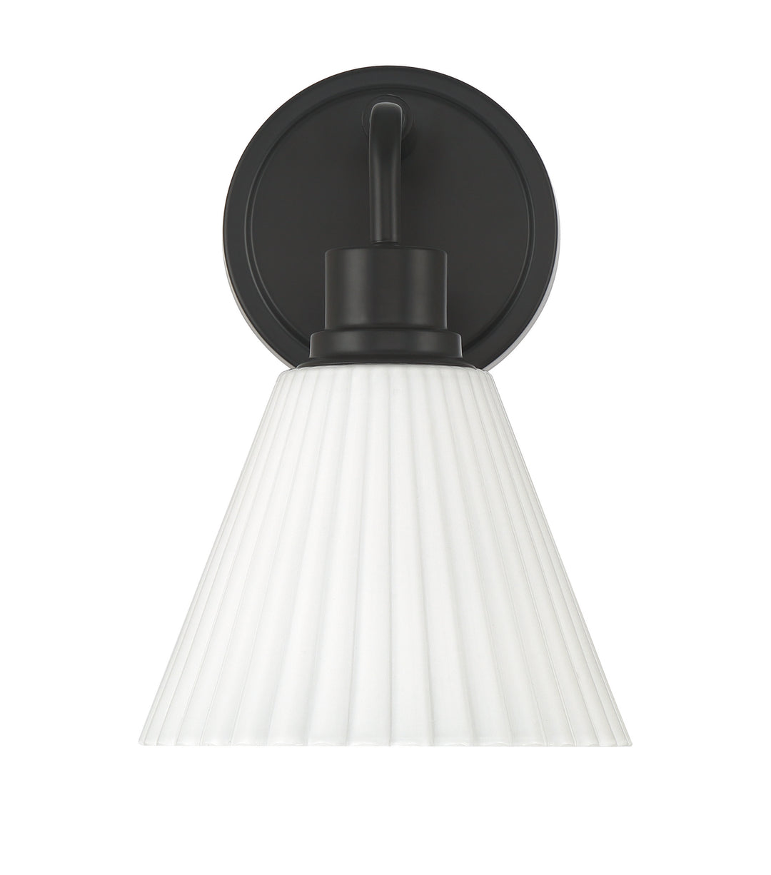 Pleated II Wall Sconce by Craftmade - view 2