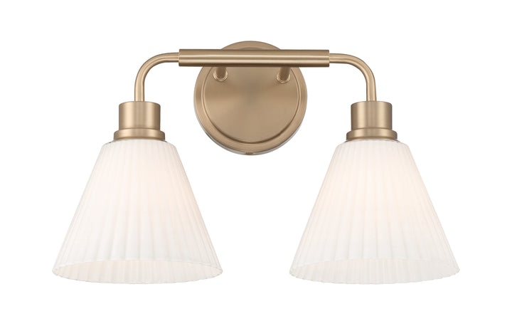 Pleated II Vanity Light by Craftmade - view 12