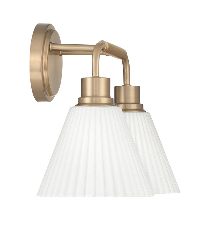 Pleated II Vanity Light by Craftmade - view 14