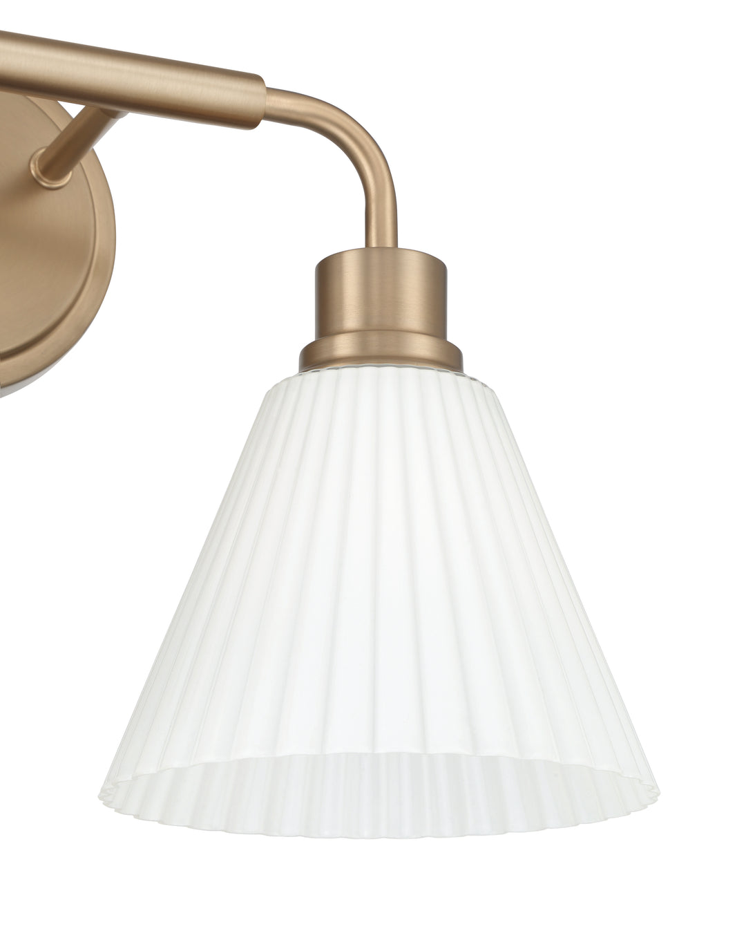 Pleated II Vanity Light by Craftmade - view 15