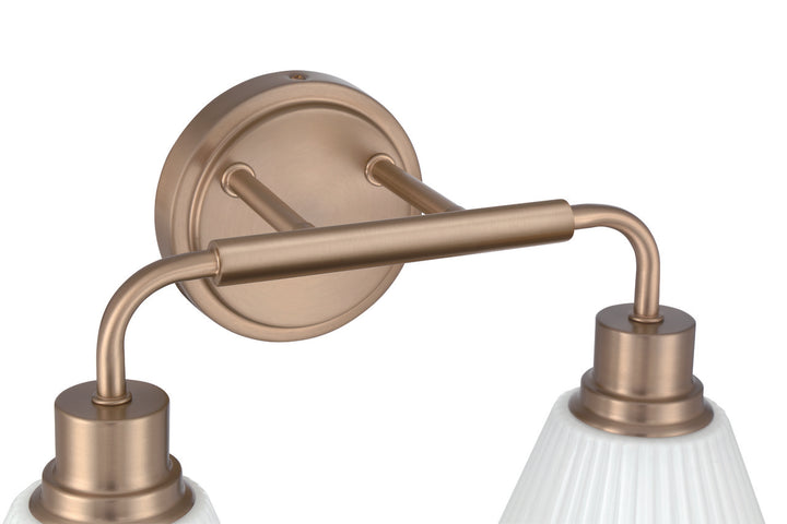 Pleated II Vanity Light by Craftmade - view 16