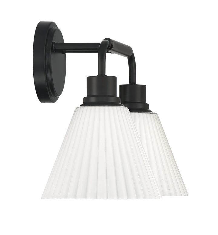 Pleated II Vanity Light by Craftmade - view 6