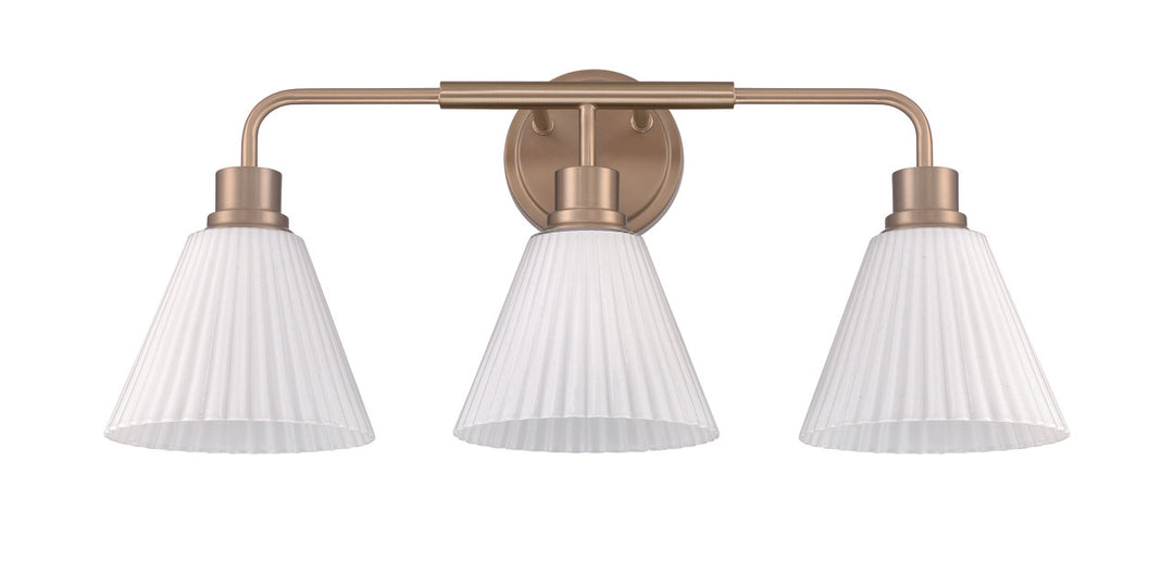 Pleated II Vanity Light by Craftmade - view 27