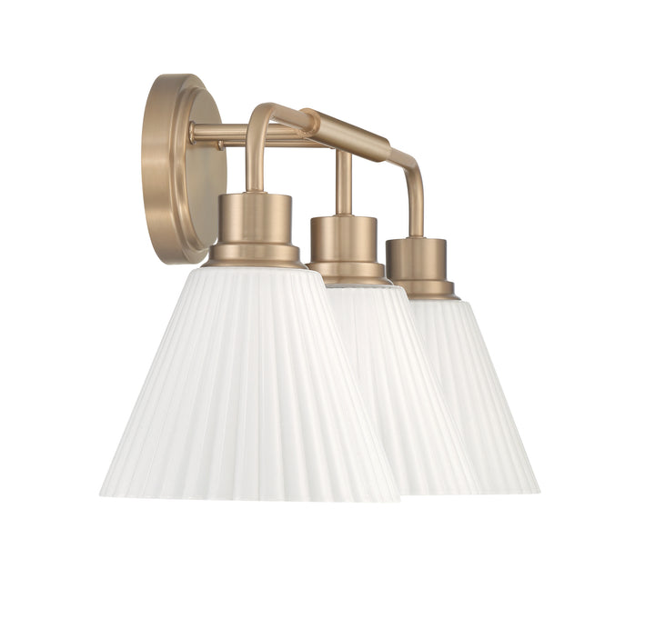 Pleated II Vanity Light by Craftmade - view 30