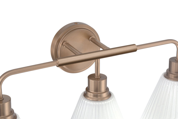 Pleated II Vanity Light by Craftmade - view 32