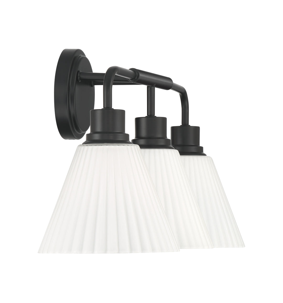 Pleated II Vanity Light by Craftmade - view 22