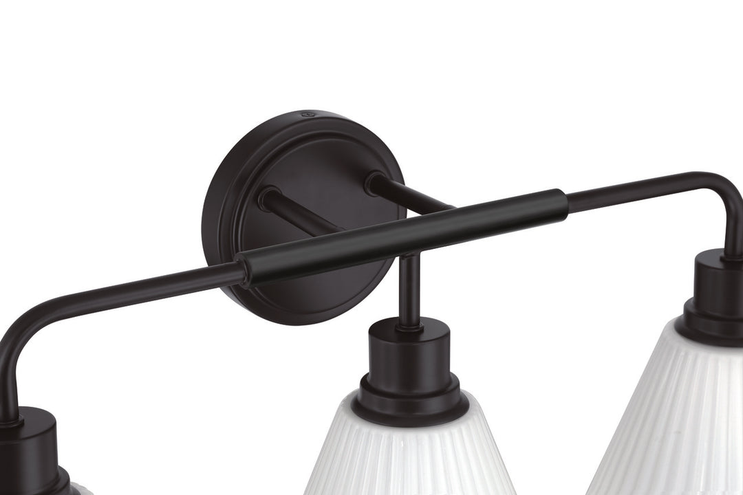 Pleated II Vanity Light by Craftmade - view 24