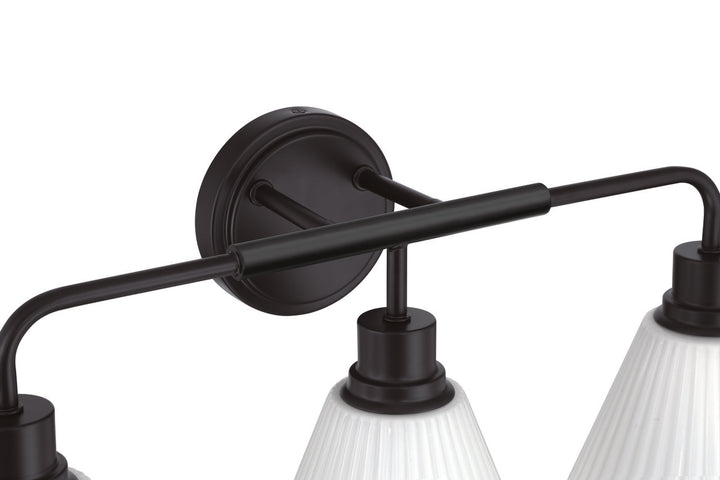 Pleated II Vanity Light by Craftmade - view 24
