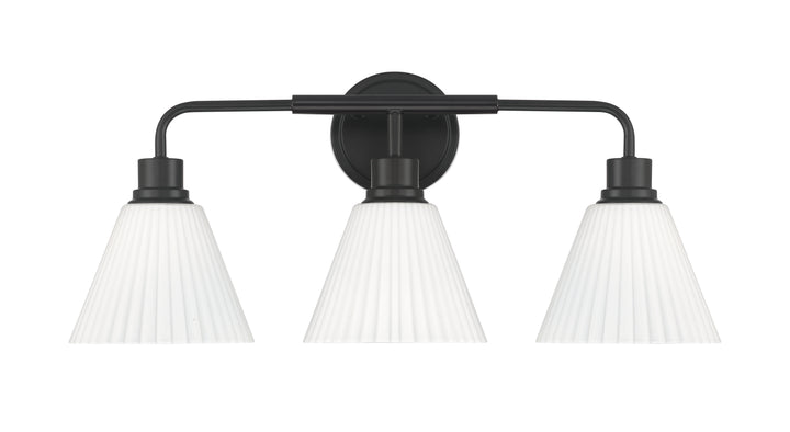 Pleated II Vanity Light by Craftmade - view 18