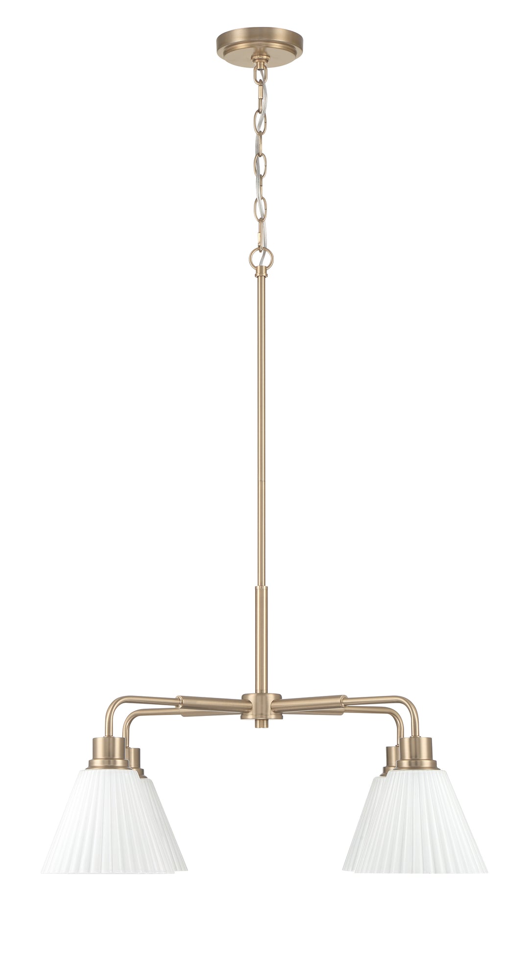 Pleated II Chandelier by Craftmade - view 8