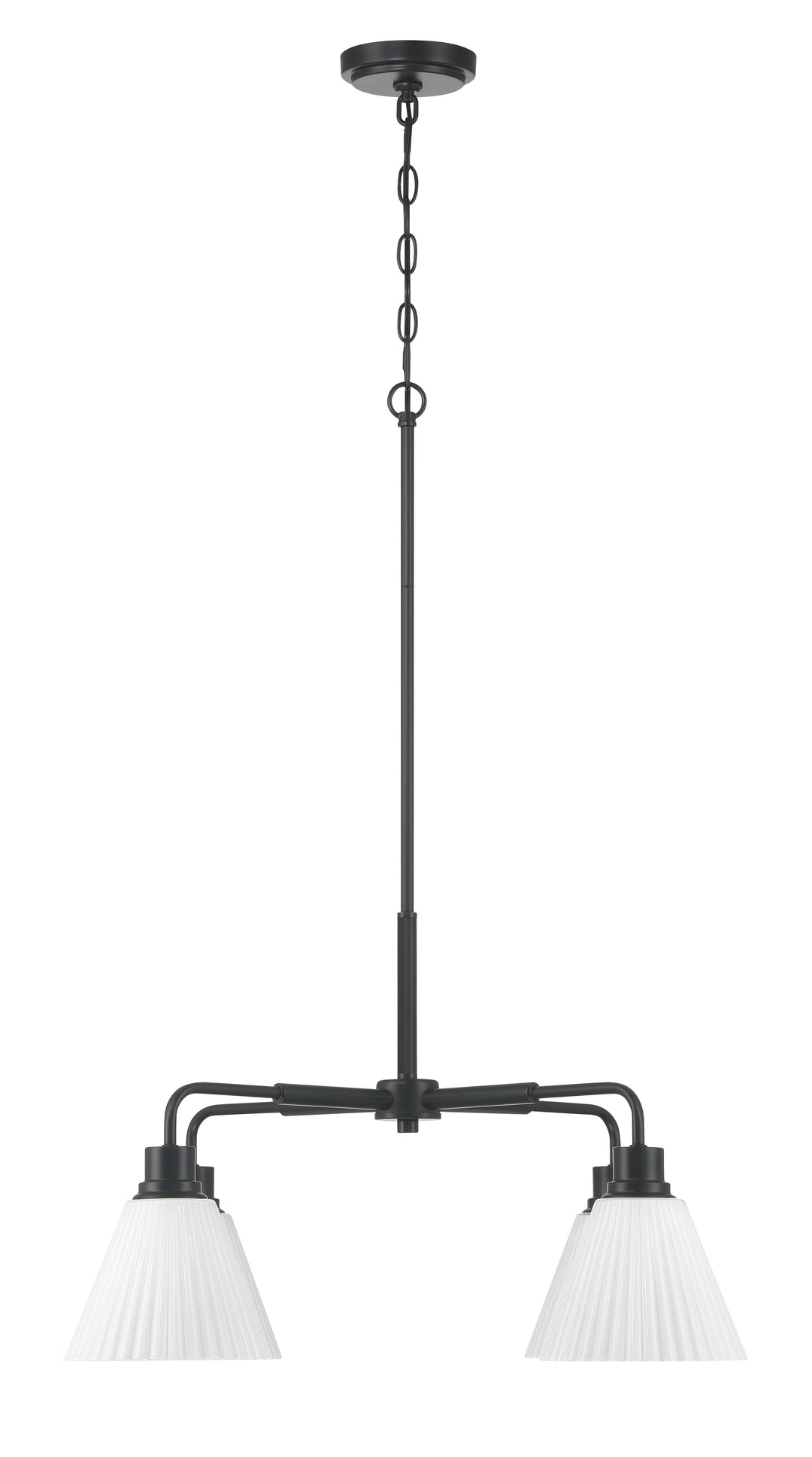 Pleated II Chandelier by Craftmade - view 3