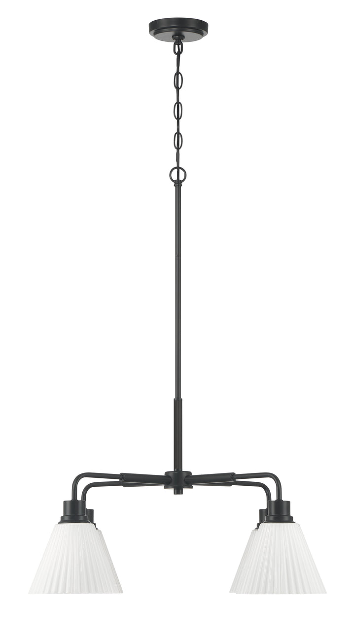 Pleated II Chandelier by Craftmade - view 3