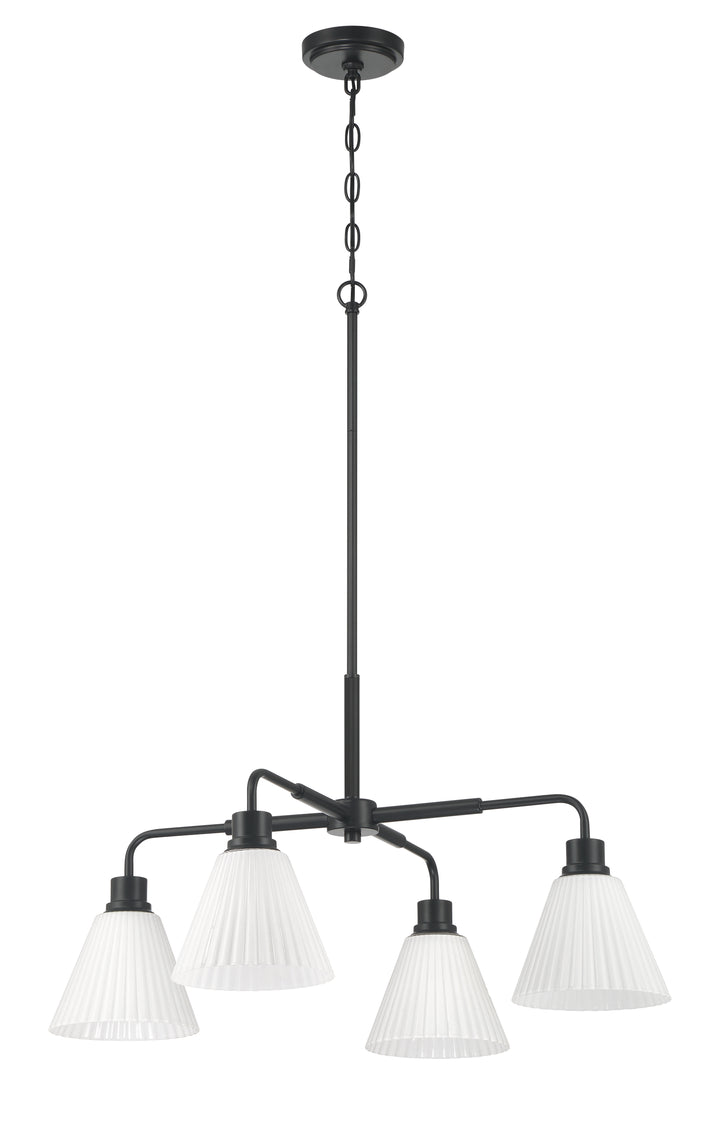 Pleated II Chandelier by Craftmade - view 2
