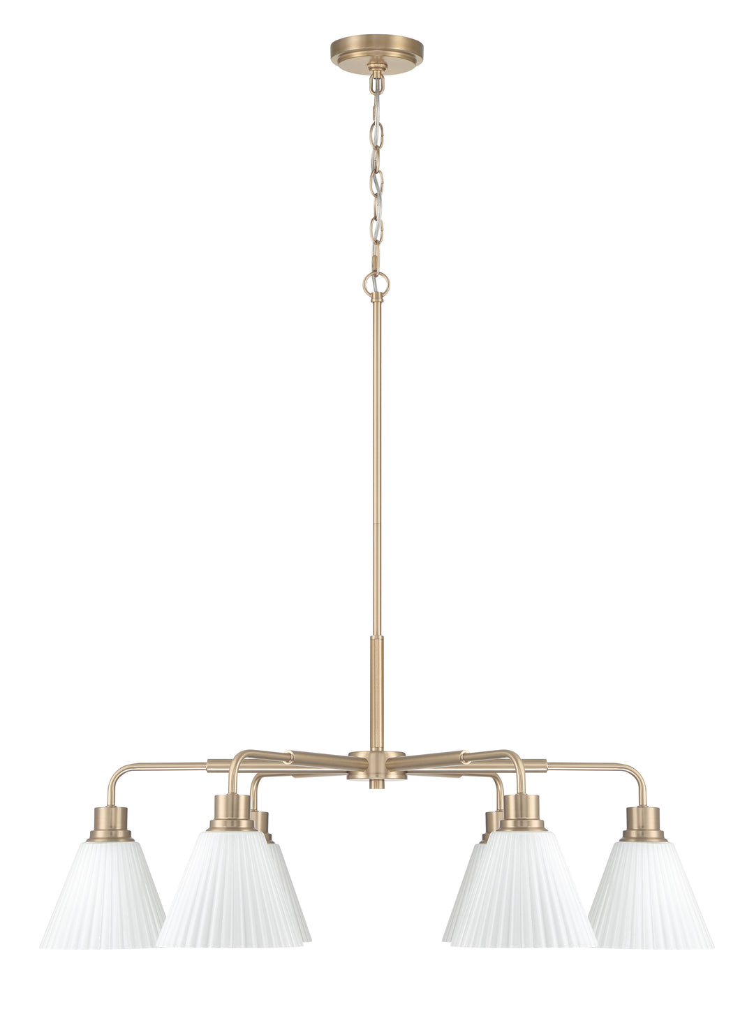 Pleated II Chandelier by Craftmade - view 19